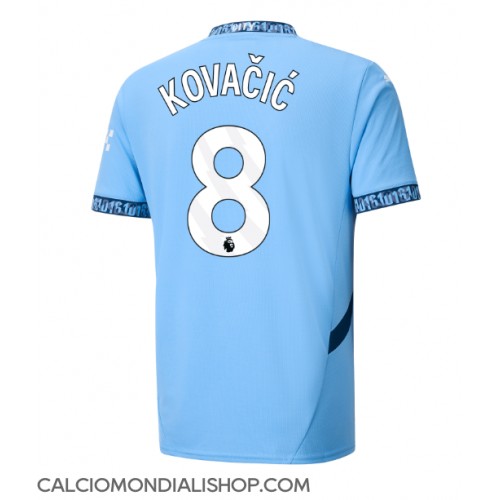 Maglie da calcio Manchester City Mateo Kovacic #8 Prima Maglia 2024-25 Manica Corta